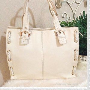 NEW - Final price  - Double Handle Leather Tote